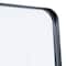 Black Metal Wall Mirror with Thin Frame 12" x 2" x 36"